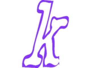 Sticker Custom Preview Image #009926 Alphabets General Smudge Smudge Ital Cond K2