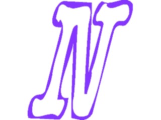 Sticker Custom Preview Image #009931 Alphabets General Smudge Smudge Ital Cond N1