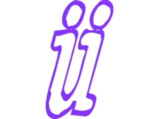 Sticker Custom Preview Image #010000 Alphabets General Smudge Smudge Ital Cond U2