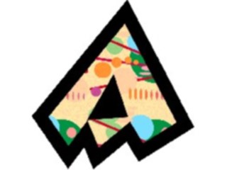 Sticker Custom Preview Image #010306 Alphabets General Solar Solar Italic A1