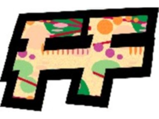 Sticker Custom Preview Image #010319 Alphabets General Solar Solar Italic F F