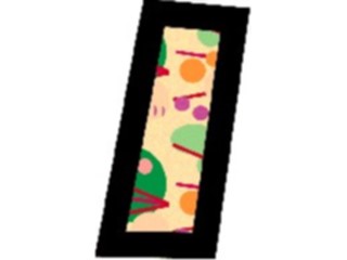 Sticker Custom Preview Image #010331 Alphabets General Solar Solar Italic L2