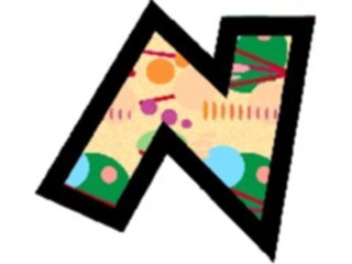 Sticker Custom Preview Image #010335 Alphabets General Solar Solar Italic N1