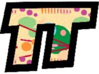 Sticker Custom Preview Image #010361 Alphabets General Solar Solar Italic T T