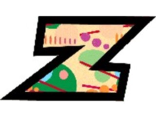 Sticker Custom Preview Image #010372 Alphabets General Solar Solar Italic Z1