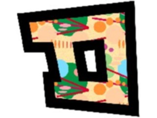 Sticker Custom Preview Image #010398 Alphabets General Solar Solar Normal D1