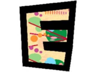 Sticker Custom Preview Image #010400 Alphabets General Solar Solar Normal E1