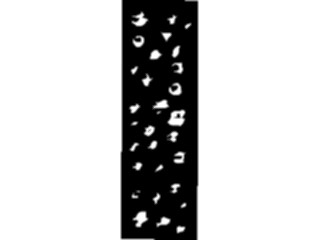 Sticker Custom Preview Image #010550 Alphabets General Speckled Speckled I