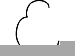 Sticker Custom Preview Image #010752 Alphabets General Squiggle Squiggle C