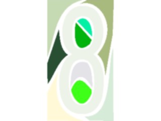 Sticker Custom Preview Image #010787 Alphabets General Stained Glass Stained Glass8