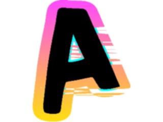 Sticker Custom Preview Image #011103 Alphabets General Sunrise Sunrise Extended A1