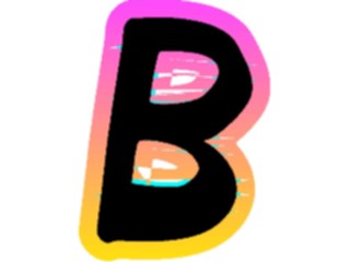 Sticker Custom Preview Image #011314 Alphabets General Sunrise Sunrise Normal B1