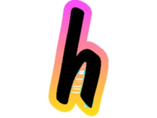 Sticker Custom Preview Image #011327 Alphabets General Sunrise Sunrise Normal H2