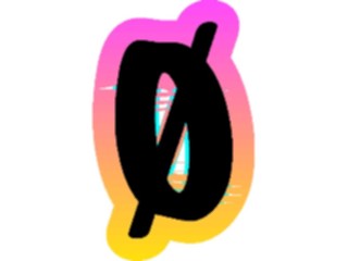 Sticker Custom Preview Image #011402 Alphabets General Sunrise Sunrise Normal2