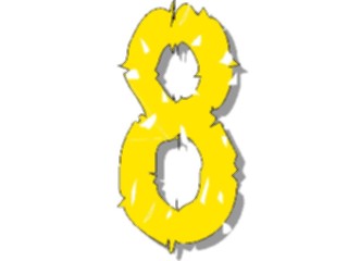 Sticker Custom Preview Image #011514 Alphabets General Trampled Trampled8