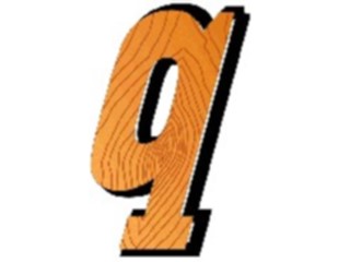 Sticker Custom Preview Image #012039 Alphabets General Western Western2 Western Italic Q2