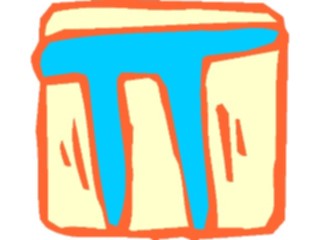 Sticker Custom Preview Image #012709 Alphabets Specialized Greek Greek Pi2