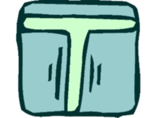 Sticker Custom Preview Image #012725 Alphabets Specialized Greek Greek Tau2