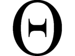 Sticker Custom Preview Image #012731 Alphabets Specialized Greek Greek Theta4