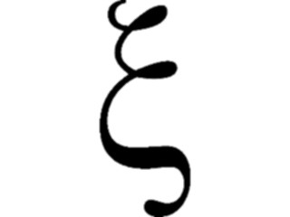 Sticker Custom Preview Image #012738 Alphabets Specialized Greek Greek Xi3