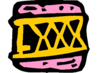 Sticker Custom Preview Image #012968 Alphabets Specialized Roman Roman0080