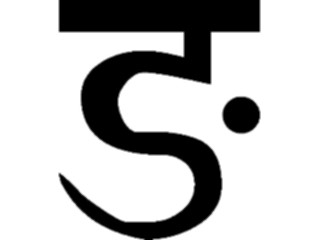 Sticker Custom Preview Image #013052 Alphabets Specialized Sandskrit Sanskrit Na3