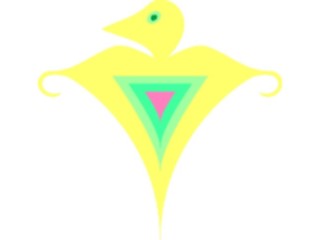 Sticker Custom Preview Image #013360 Americana Native Designs Bird72