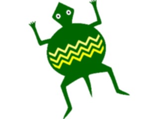 Sticker Custom Preview Image #013438 Americana Native Designs Frog5