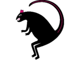 Sticker Custom Preview Image #013483 Americana Native Designs Kangaroo Rat