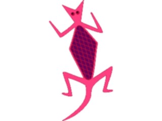 Sticker Custom Preview Image #013486 Americana Native Designs Lizard3