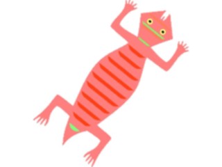 Sticker Custom Preview Image #013487 Americana Native Designs Lizard4