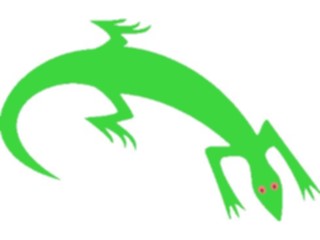 Sticker Custom Preview Image #013489 Americana Native Designs Lizard6