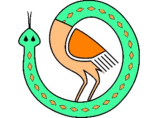 Sticker Custom Preview Image #013494 Americana Native Designs Mythical Creature3