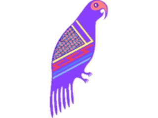Sticker Custom Preview Image #013502 Americana Native Designs Parrot3
