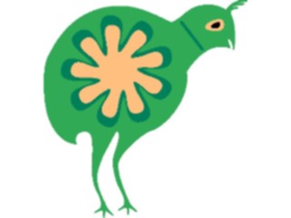 Sticker Custom Preview Image #013504 Americana Native Designs Quail1