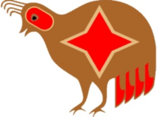 Sticker Custom Preview Image #013505 Americana Native Designs Quail2