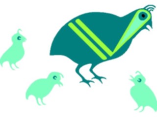 Sticker Custom Preview Image #013506 Americana Native Designs Quail3