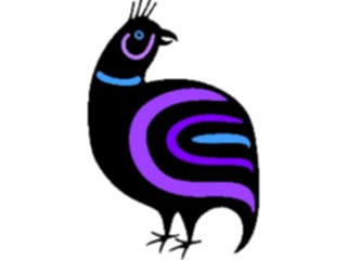 Sticker Custom Preview Image #013507 Americana Native Designs Quail4