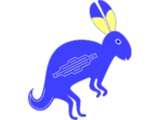 Sticker Custom Preview Image #013512 Americana Native Designs Rabbit4