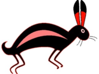 Sticker Custom Preview Image #013513 Americana Native Designs Rabbit5