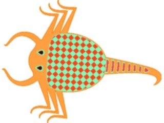 Sticker Custom Preview Image #013564 Americana Native Designs Scorpion1