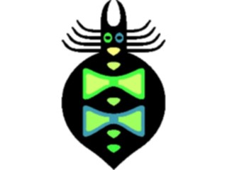 Sticker Custom Preview Image #013581 Americana Native Designs Spider1