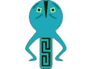 Sticker Custom Preview Image #013613 Americana Native Designs Tadpole7