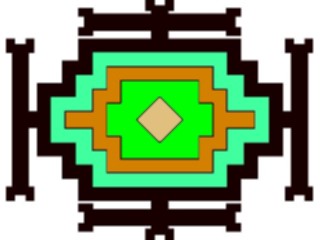 Sticker Custom Preview Image #013679 Americana Native Designs Tribal Symbol53