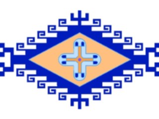 Sticker Custom Preview Image #013680 Americana Native Designs Tribal Symbol54