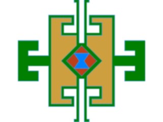 Sticker Custom Preview Image #013682 Americana Native Designs Tribal Symbol56