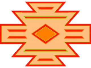 Sticker Custom Preview Image #013686 Americana Native Designs Tribal Symbol60