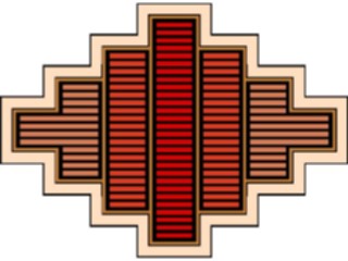 Sticker Custom Preview Image #013694 Americana Native Designs Tribal Symbol68