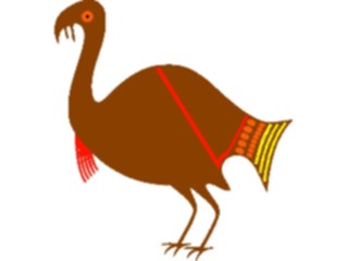 Sticker Custom Preview Image #013706 Americana Native Designs Turkey2