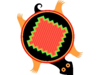 Sticker Custom Preview Image #013717 Americana Native Designs Turtle10